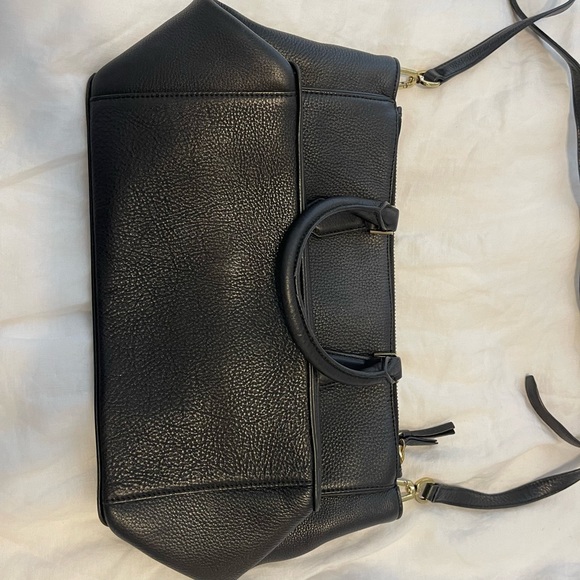 Tory Burch Pebble Black Purse - Picture 3 of 7